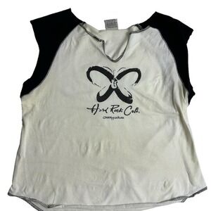 Vintage Hard Rock Cafe Guangzhou China Womens 90s Y2K Butterfly XL Tee Tshirt KC